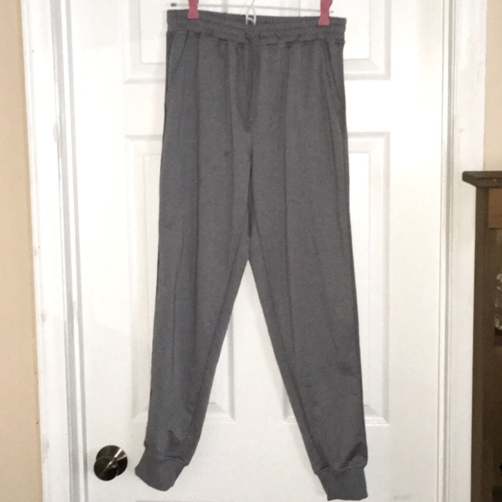 Lularoe Jax Jogger Pants, Solid Gray, Size Medium - image 1